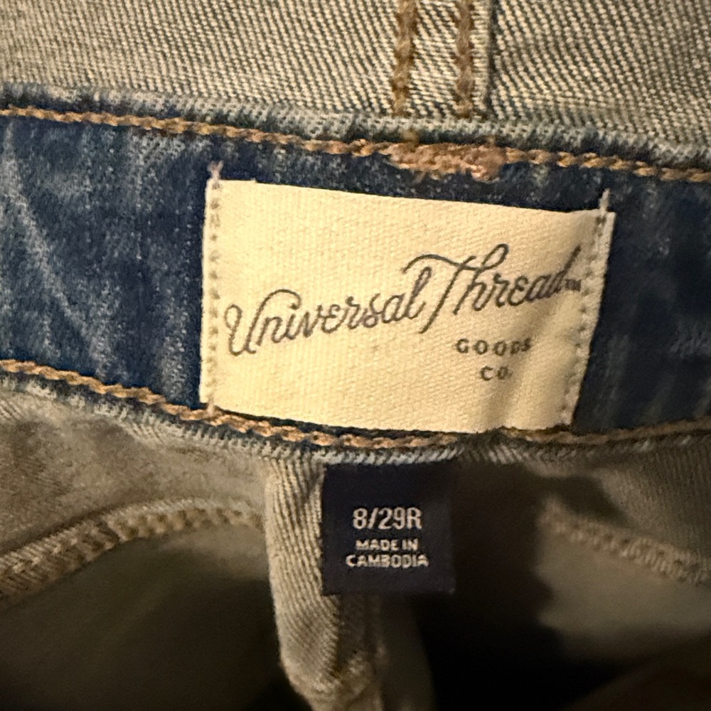 Universal Thread Denim Blue Overalls - image 6